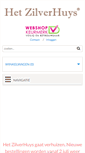 Mobile Screenshot of hetzilverhuys.com